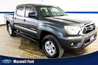 13 tacoma double cab trd off road 4x4, cloth, pwr equip, cruise, alloys, clean!