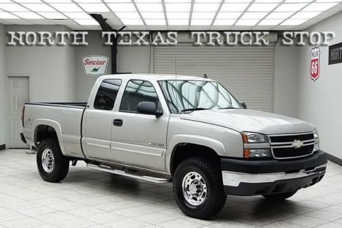 2007 chevy 2500hd v8 gas 4x4 ls extended cab 1 texas owner