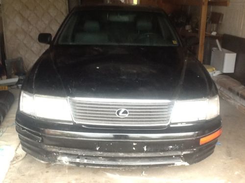 1997 lexus ls400 salvage title for parts or perfect for overseas starts and runs