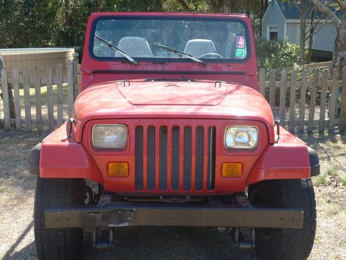 1995 jeep wrangler yj 2.5l needs project mechanic special