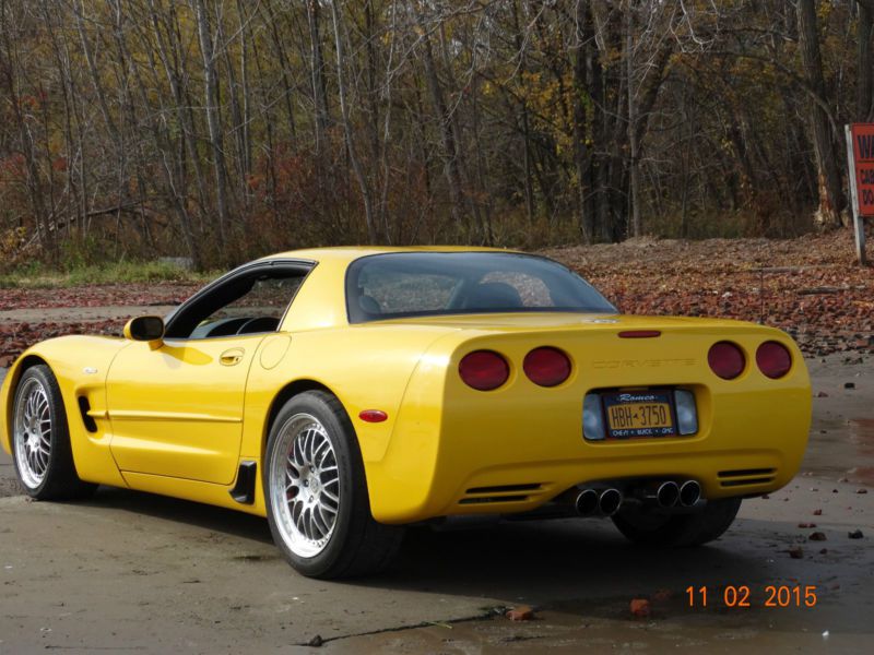 2003 chevrolet corvette 2dr z06 hard