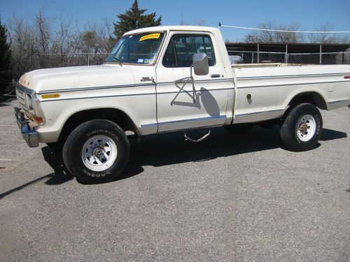 1978 ford f 250 totally rebuilt engine with low miles /great tires/ 4 wd solid