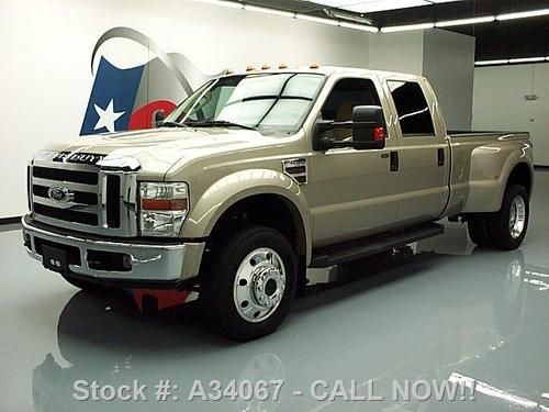 2008 ford f450 xlt crew 4x4 diesel dually 6pass tow 58k texas direct auto