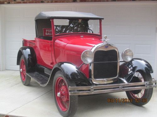 1929 ford model a roaster pickup