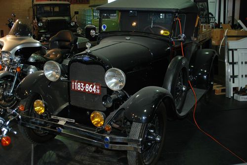 1929 ford model a roadster pickup delivery museum find