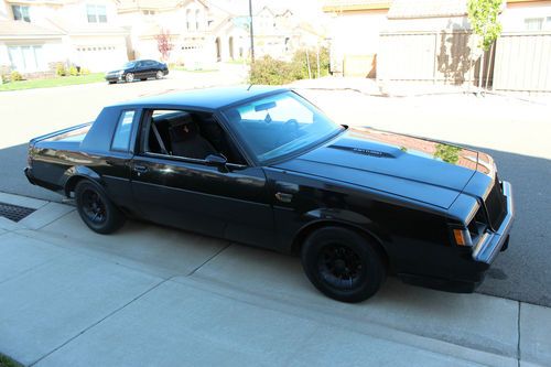 No reserve! real we2! 1987 intercooled grand national! w/g80 posi option!