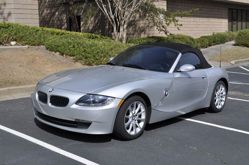 2007 bmw z4  roadster 3.0i convertible 2-door 3.0l leather heated premier sound