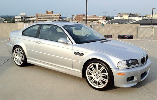 2003 (and a half) bmw m3 coupe smg - silver / black leather