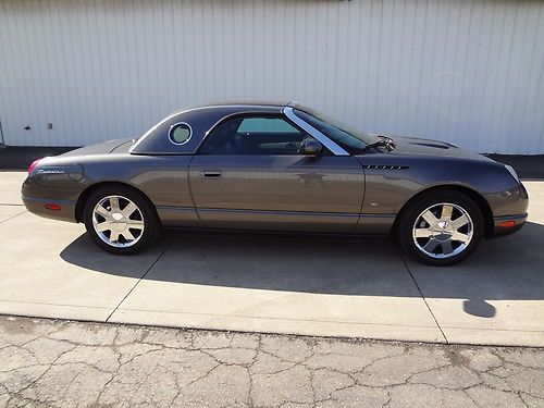 2003 ford thunderbird 35,000 miles with hardtop