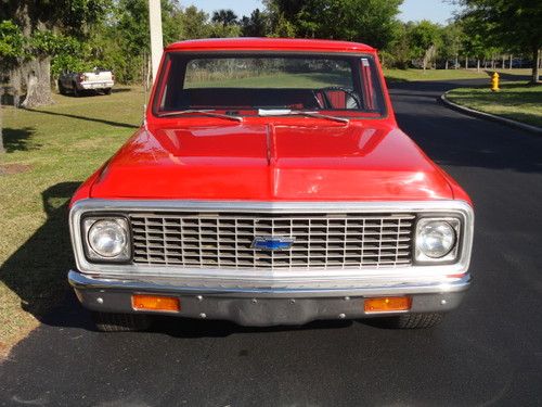 1972 chev c10 pickup -restored