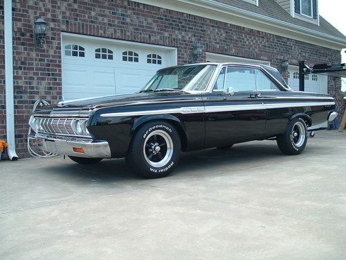 Super nice 1964 plymouth fury-has 440-4speed-window sticker-true 383 4-speed car