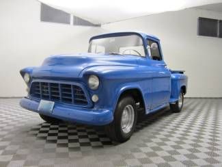 1957 chevy shortbed apache pickup truck. restored to original!