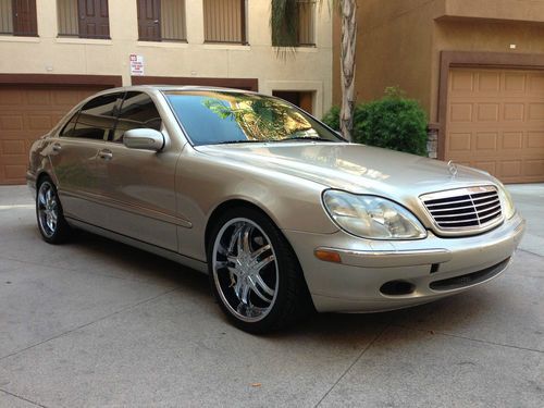 2000 mercedes benz s500 good condition, original low mileage with very good deal