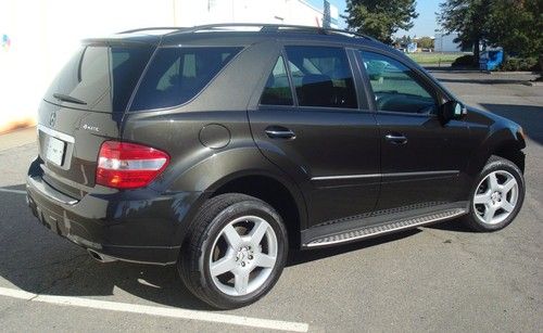 2008 mercedes ml550 550 wrecked damage rebuildable salvage fixer **low reserve**
