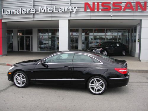 2012 mercedes-benz e350 coupe 2-door 3.5l amg 1 owner clean carfax 9k miles!