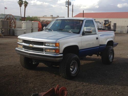 1992 chevy 1500 4x4 shortbed stepside pickup