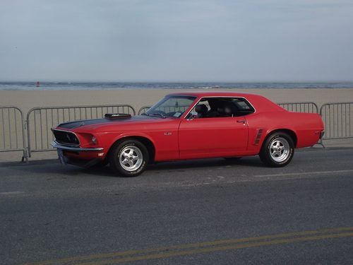 1969 mustang coupe with factory 4 speed