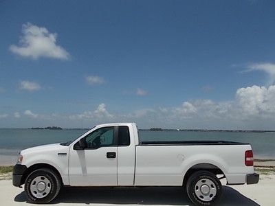 07 ford f-150 xl regular cab long bed - clean florida truck