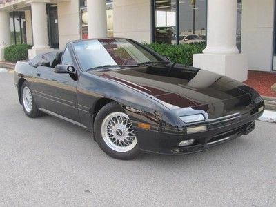 1990 mazda rx 7 convertible 5 speed, rotary, clean, cd all original