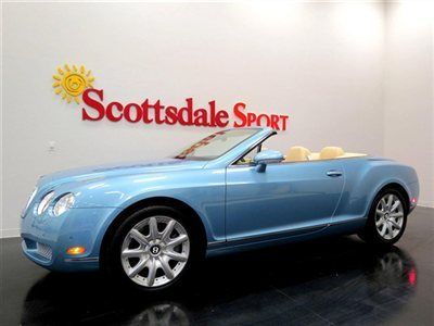 2008 continental gtc * only 12k miles * silver lake met./magnolia * as new!!
