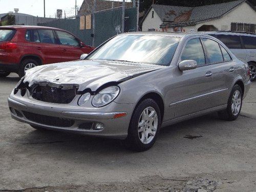 2005 mercedes-benz e320 cdi damaged salvage turbo diesel runs! priced to sell!!