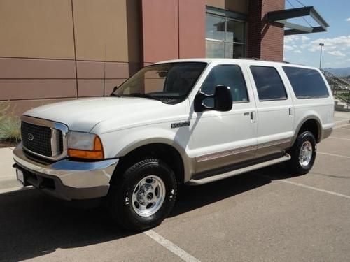 2000 ford excursion limited 7.3 4x4 power stroke diesel 1 owner 89-k miles