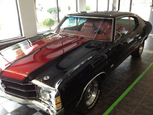 1972 chevrolet chevelle ss hardtop 2-door, 396 engine 400 trans with shift kit