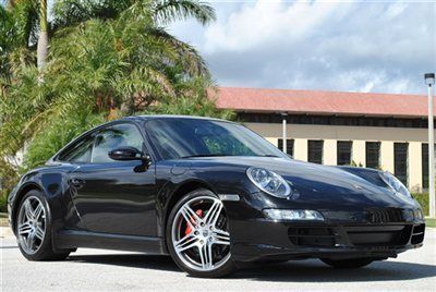 2008 911 carrera 4s coupe - navi - sport exhaust - turbo wheels - only 19k miles