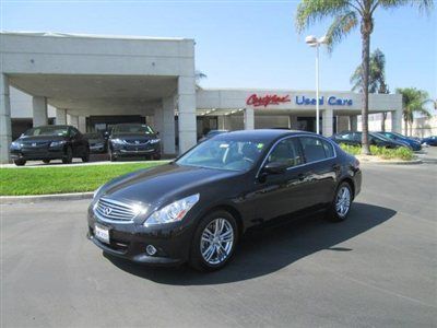 2011 infinity g37, 1owner, clean carfax, leather, navigation, spreen honda