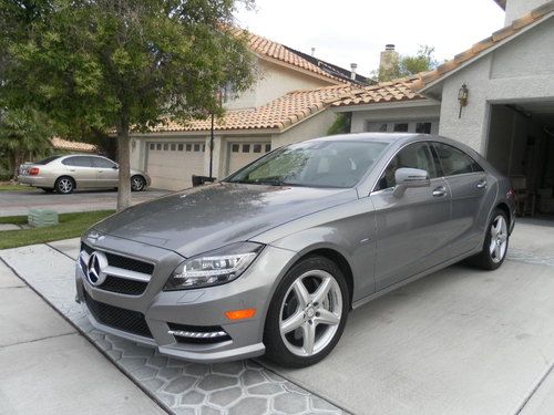 Mercedes benz cls550!! no reserve!! fully loaded!! p1 pack, amg whe