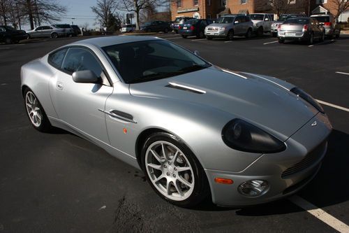 2004 aston martin vanquish silver only 21300 miles