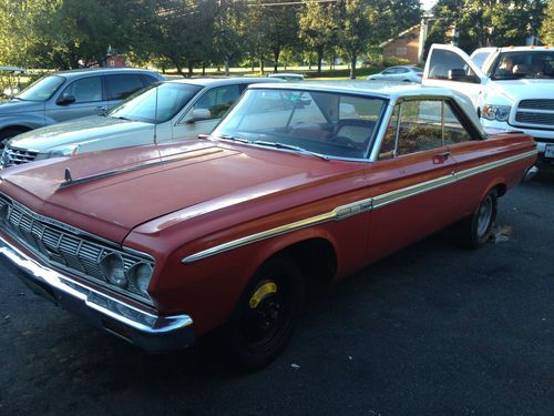 1964 plymouth sport fury, no engine or trans, 8 3/4 rear