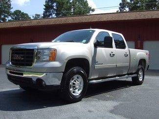 2008 gmc crew cab 4x4 duramax sunroof rear entertainment one owner leather z71