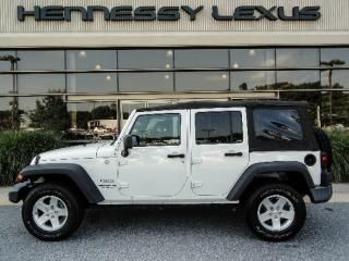 2010 jeep wrangler unlimited  sport automatic clean