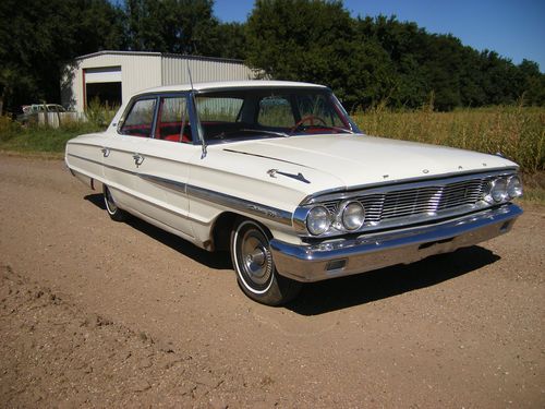 Ford,1964,galaxie 500,barn find,original paint,real solid,289 manual trans
