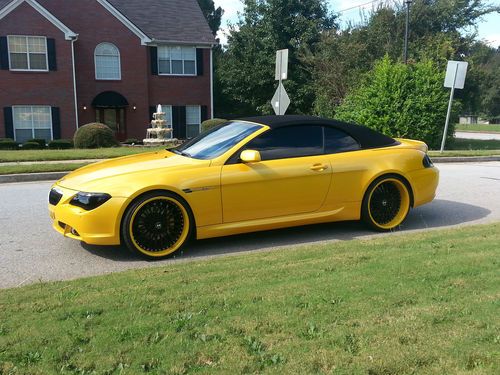 2004 bmw 645 coupe convertible m6 appearance package