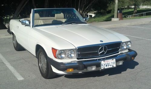 1989 mercedes-benz 560sl family owned-low miles