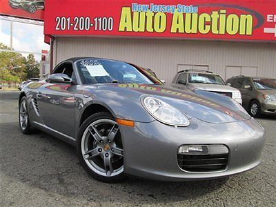 06 porsche boxster spyder carfax certified 1-owner leather 5-speed manual used
