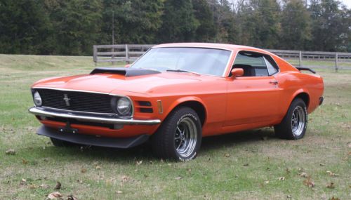 1970 ford mustang fastback 351c 5 speed - all original metal, no rust.