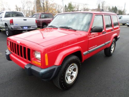 No reserve 200 jeep cherokee sport 4wd real clean almost new tires