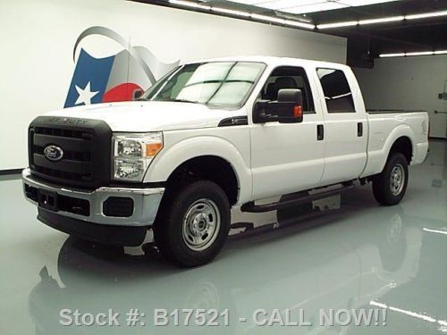 2011 ford f250 xl crew cab 4x4 bedliner tow 6-pass 61k  texas direct auto