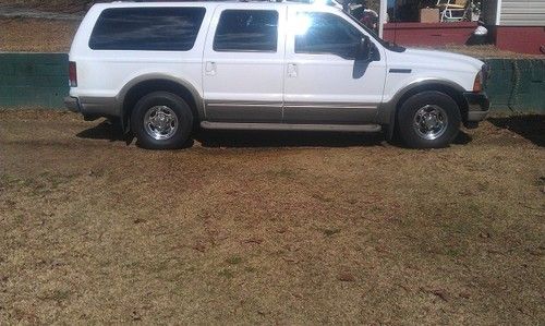 2000 ford excursion limited sport utility 4-door 6.8l *v-10* leather/third row!