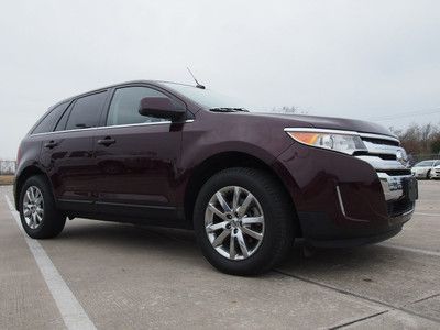 2011 ford edge limited fully certified suv 3.5l cd sync bluetooth voice leather
