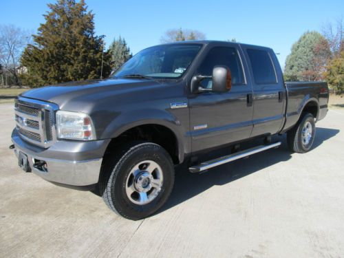 2005 f-250 lariat 4x4 6.0l powerstroke diesel texas owned new tires tow package