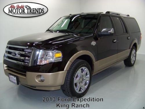 2013 ford expedition el king ranch navigation roof rearcam heated ac seats 25k
