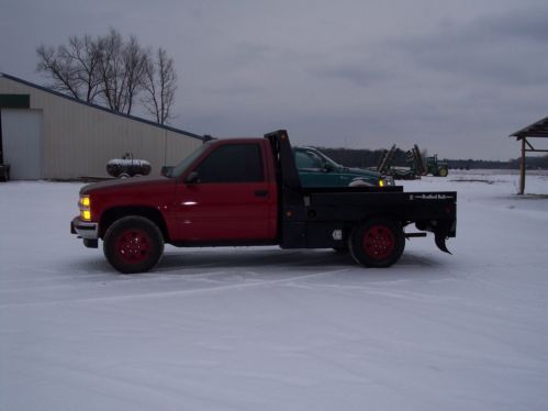 1997 chevy 1500 with bradford built flatbed