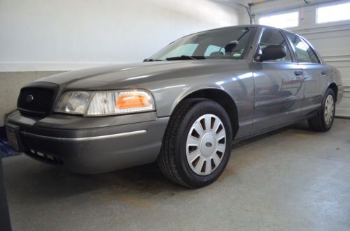 2006 ford crown victoria police p71 gray 99k