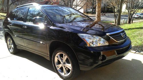 2007 lexus rx400h  with 3 year extended warranty included &amp; dvd entertainment