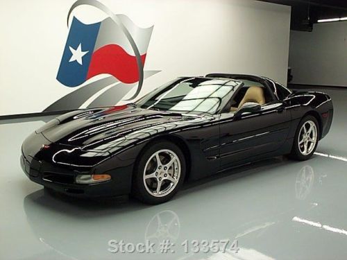2004 chevy corvette z51 auto leather hud targa top 29k texas direct auto