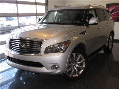 2011 infiniti qx56 awd ***never titled***  theater, tech, deluxe touring